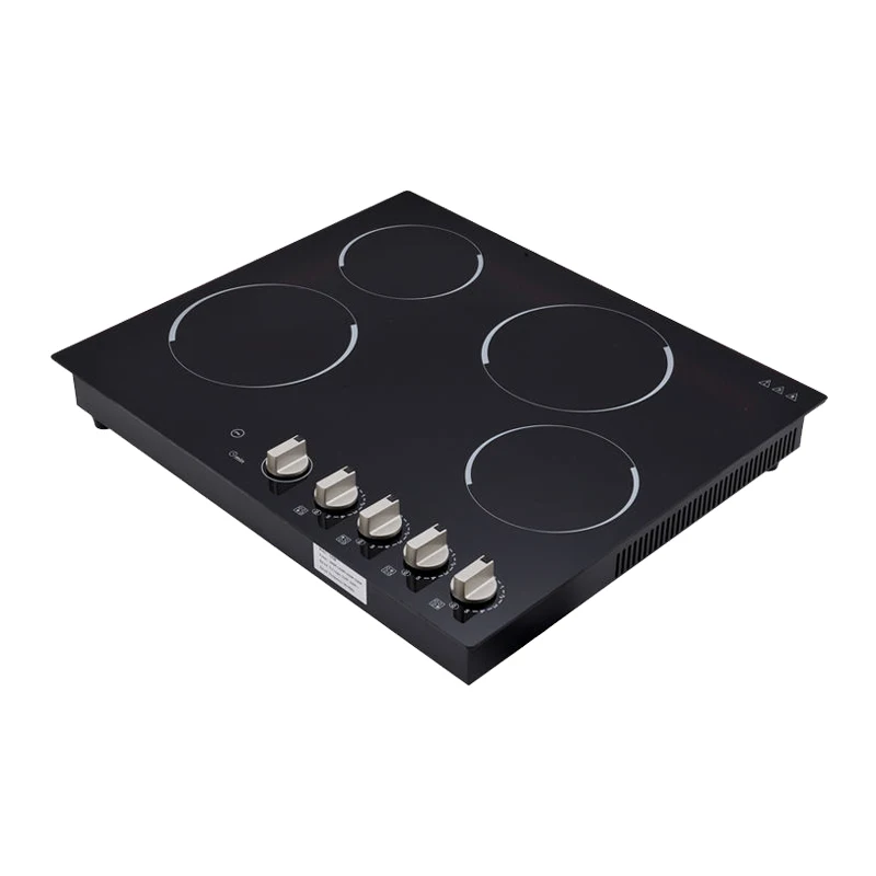 Factory Direct Sales Smart Glass Ceramic Cooktop 4 Burner Electric Infrared Cooker Cooking Stove Plate