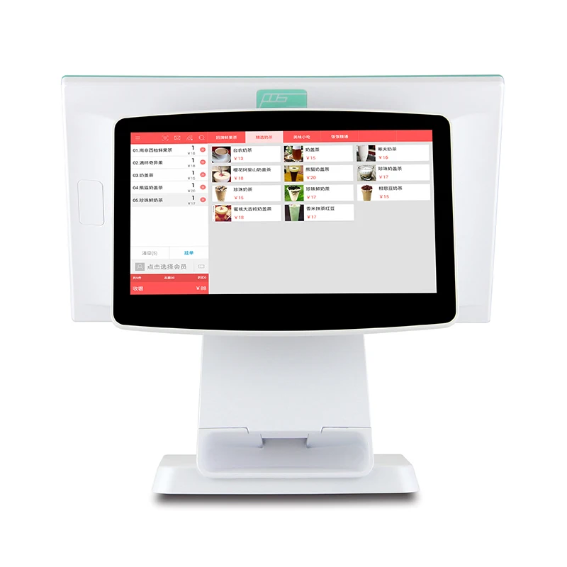 Hot Pick 15.6 Inch All In One Computers Touch Screen Electronic Cash Register For Supermarket