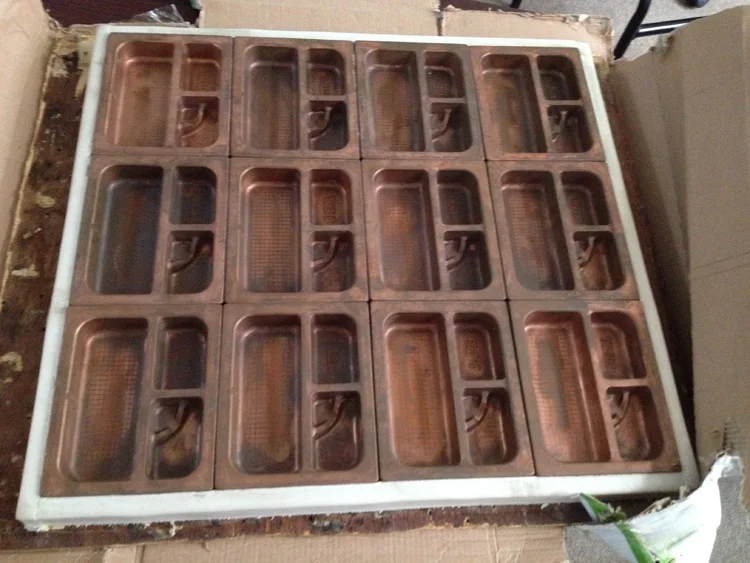 Automatic Blister Molding Machine thermoforming Hot Press vacuum mold PVC PET PP PC PS ABS BOPS APET CPET plastic salad box pack