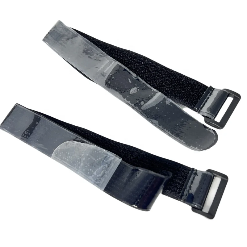 Drone hook lipo battery strap Self locking adjustable Reusable non slip with buckle Nylon hook and loop cable tie fastener