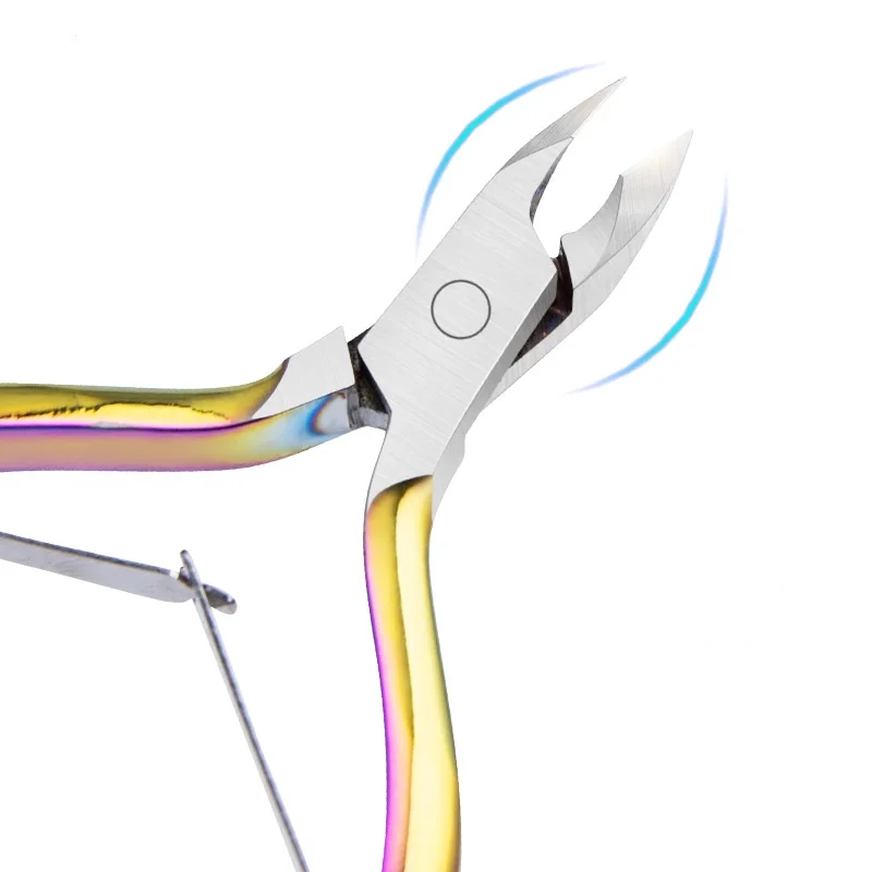 Professional Stainless Steel Nail Cutter Scissor Nippers Muti Function Cuticle Pusher Remover Care Manicure Kits Nail Cutter