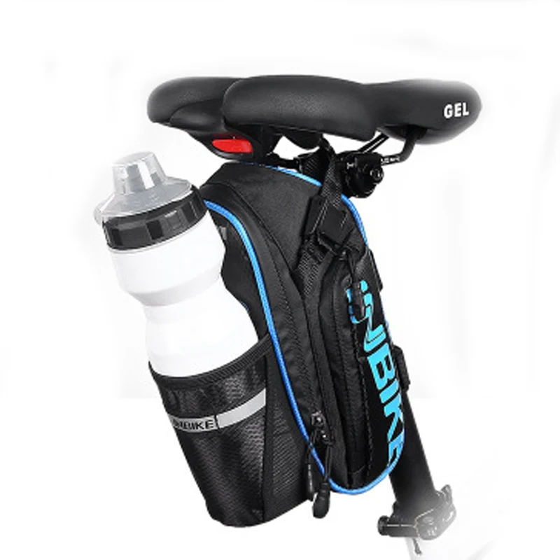 Нейлоновая велосипедная сумка водонепроницаемое седло для хранения на заднее сиденье велоспорта Аксессуары