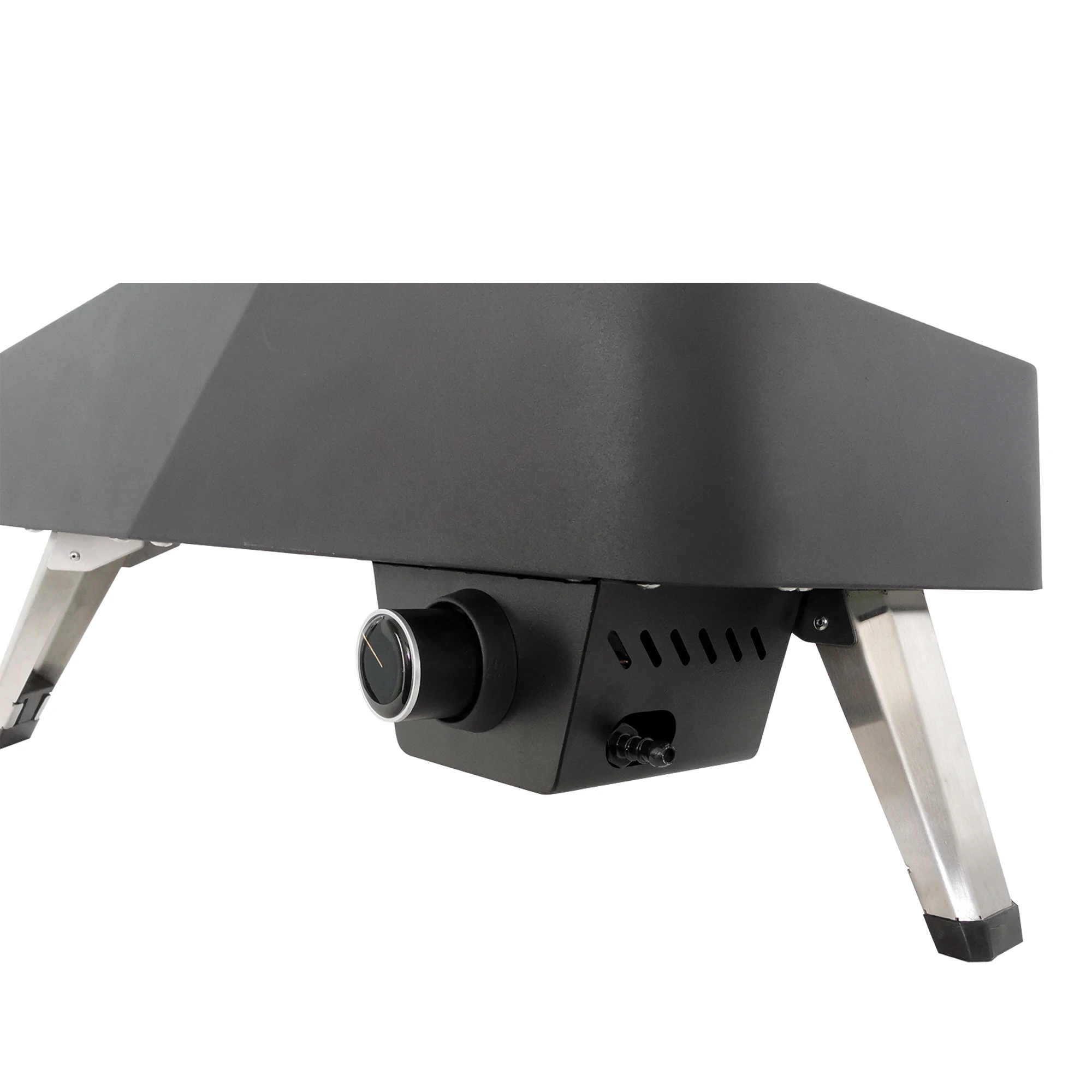 
Household portable gas and wood fired stainless steel pizza oven for outdoor 