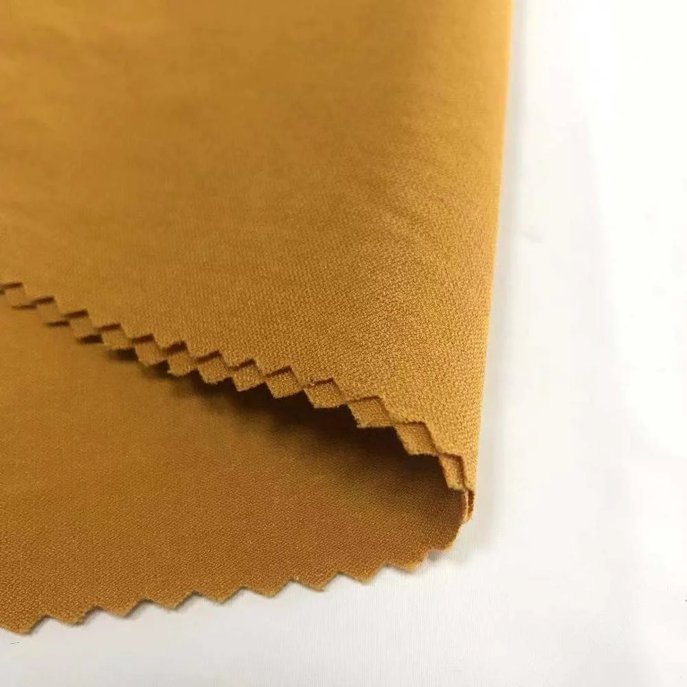 
Dobby Softy Fabric NR LAMLAM Spandex Stretch Bengaline Fabric For Pants Nylon Rayon Fabric 