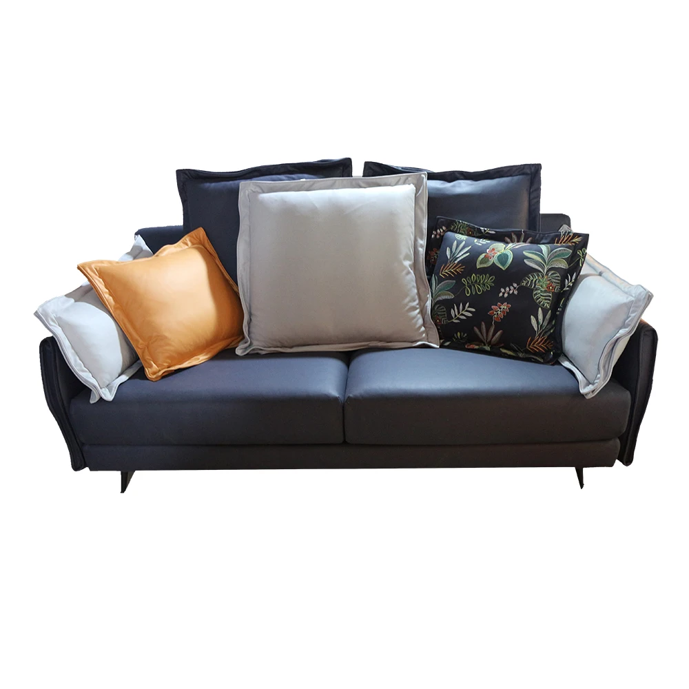 
Good Quality Living Room Furniture Light Luxury Sofa Cloth Art Sofas Colorful Sofa Set. 