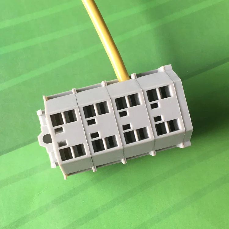 custom through panel terminal connector electric motor battery miniature terminal blocks wire terminal block