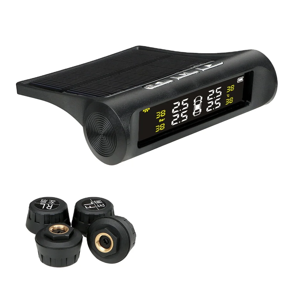 Car Solar Power Tpms Manufacturer In China Wholesale Factory Price Tpms OEM Product Custom Automotive Car Brake Pad Wear Sensor