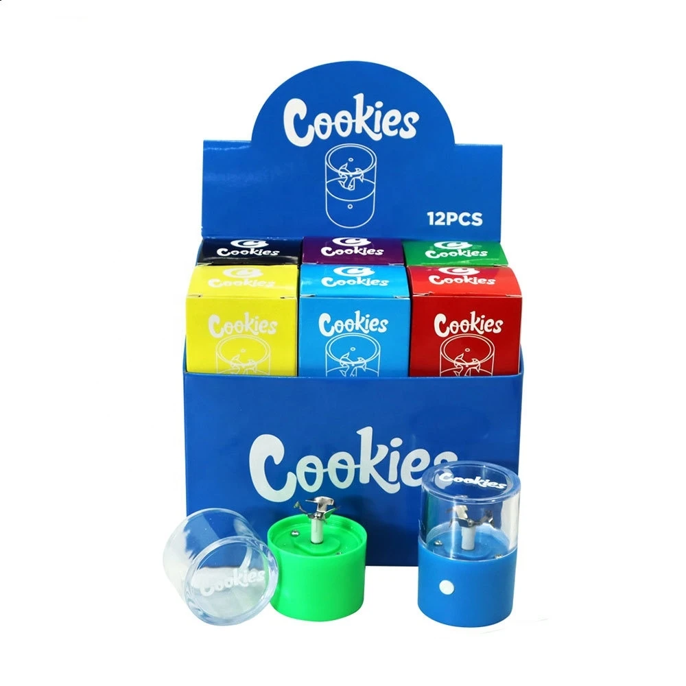 Wholesale Price Portable Electric Plastic Herb Grinder USB Custom Logo Smoking Tobacco Grinder