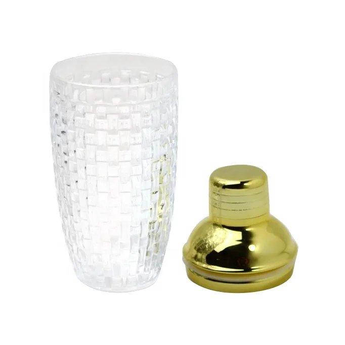 Manufactures Top Seller Bar Accessories Stainless Steel Glass with Scale Cocktail Shaker