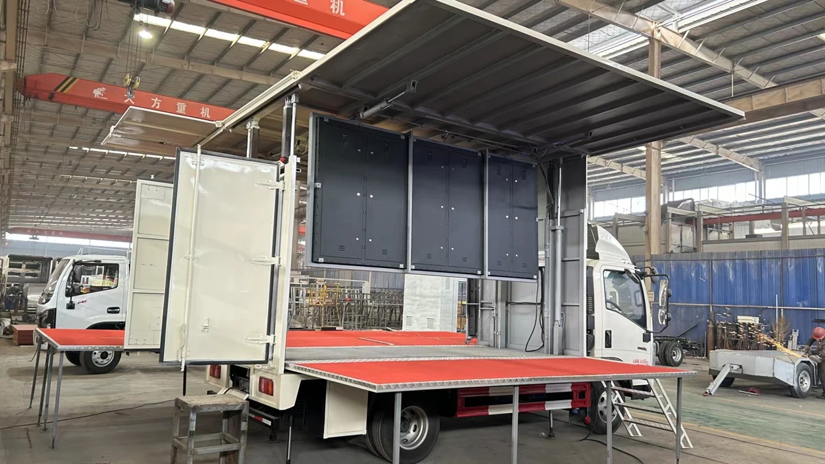Sinotruck howo Gospel Crusade Mobile Music Stage Truck