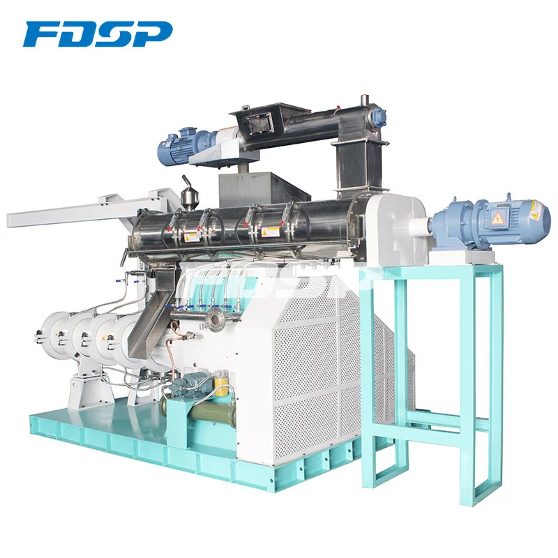 SPHG series Soy extruded plant raw material extruding  machine as the feed ingredient