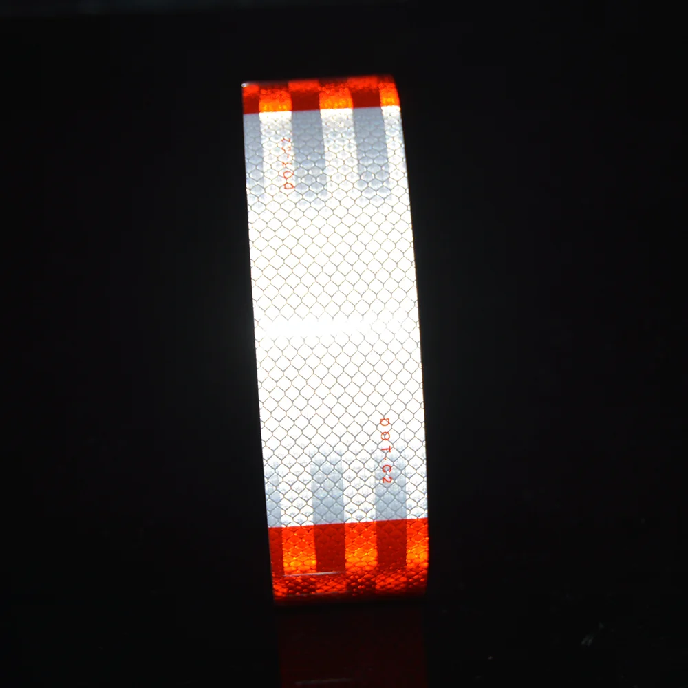 Certification 5.08cm*45.7 DOT-C2 Vehicle Micro Prism Light Retro Conspicuity Reflective Tape for truck