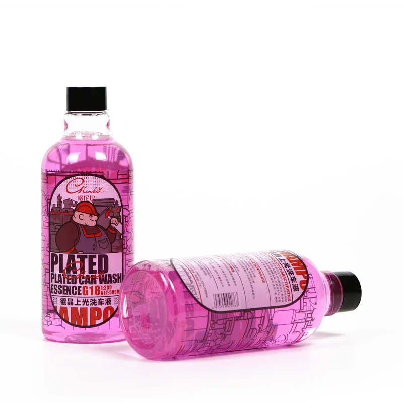 500ml Car Washing Liquid Cleaning Product Concentrated Premium Car Shampoo Car Wash Shampoo with Polishing Wax Coat G18