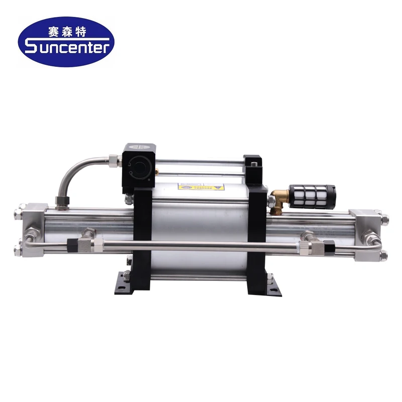 High Pressure Nitrogen Oxygen Hydrogen  Air Driven Gas Booster Pump