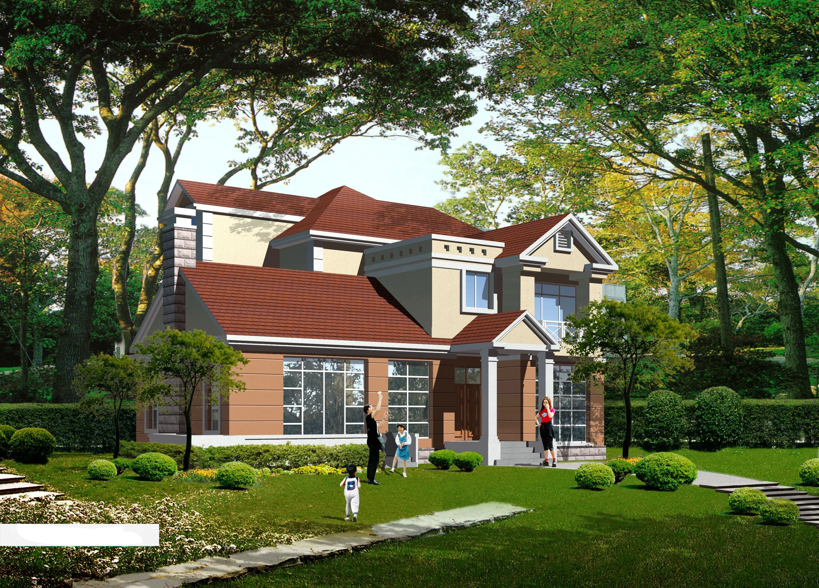 Prefabricated Houses China Prefab Villa House Luxury Wooden Prefab Homes Modular Modern Luxury EPS Panel House