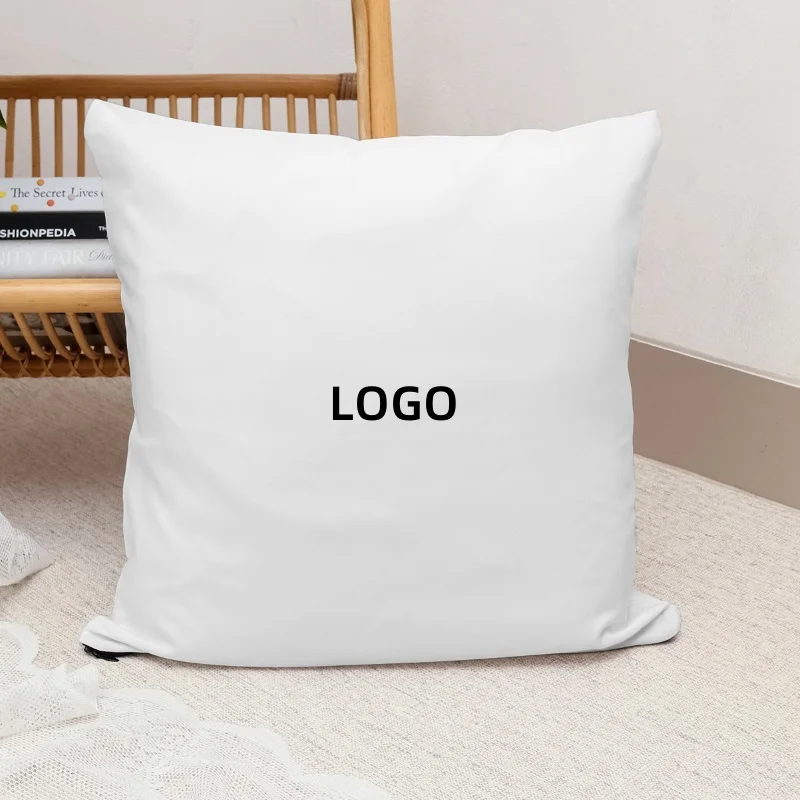 Best Prices Sublimation blank pillow case cover custom photo logo  45*45cm pillow case decorative cushion cover