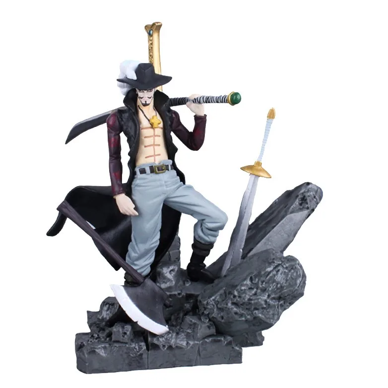 Popular Good Quality Pvc Cartoon Toys Customized Collectible Vinyl Figure Anime Action Dracule Mihawk Figure