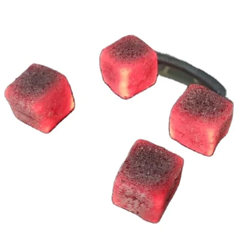 
 Indonesia factory of briquette for shisha hookah premium quality cube shape hexagonal stick shape 100% coconut shell charcoal  