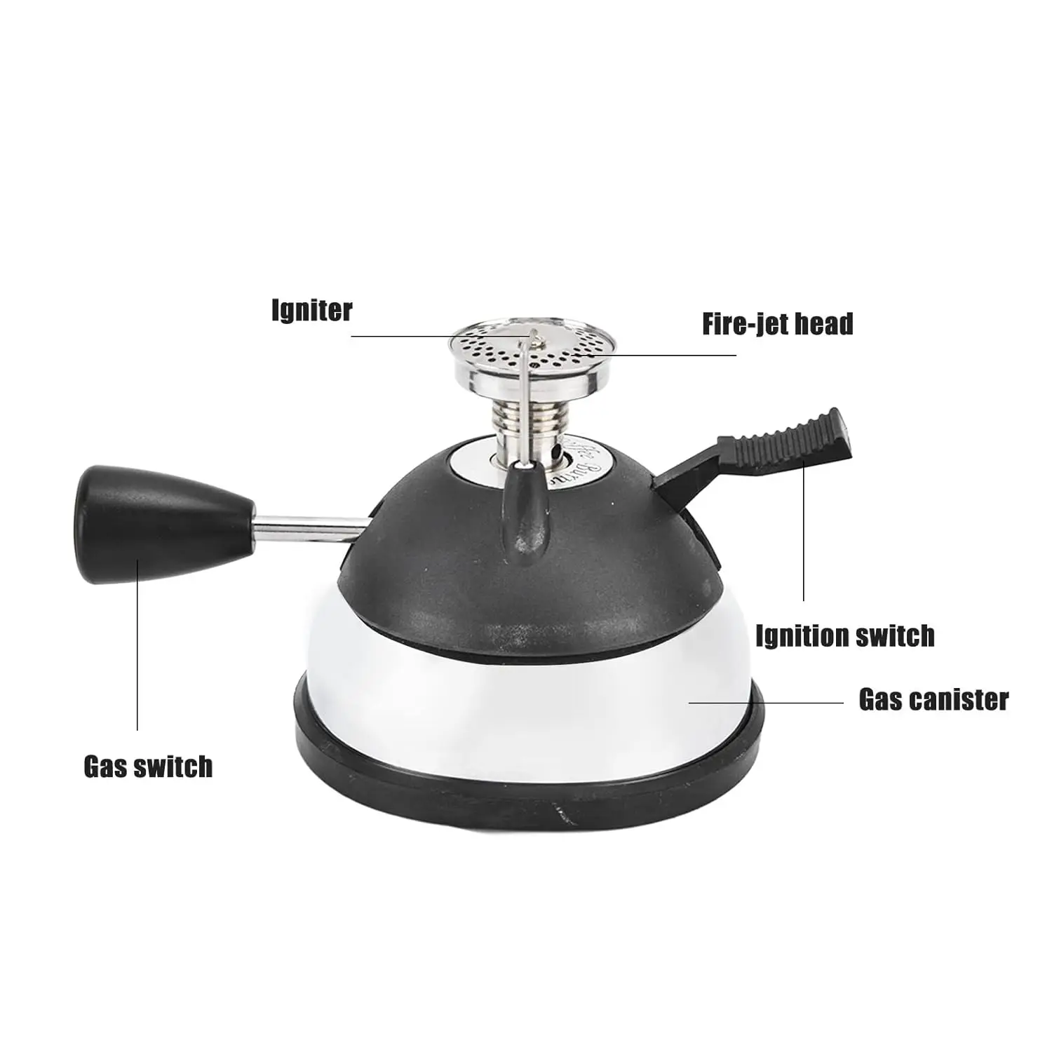 Family Balance Syphon Coffee Maker Elegant Design Retro-Style Mini Butane Premium Material High Temperature Ignition