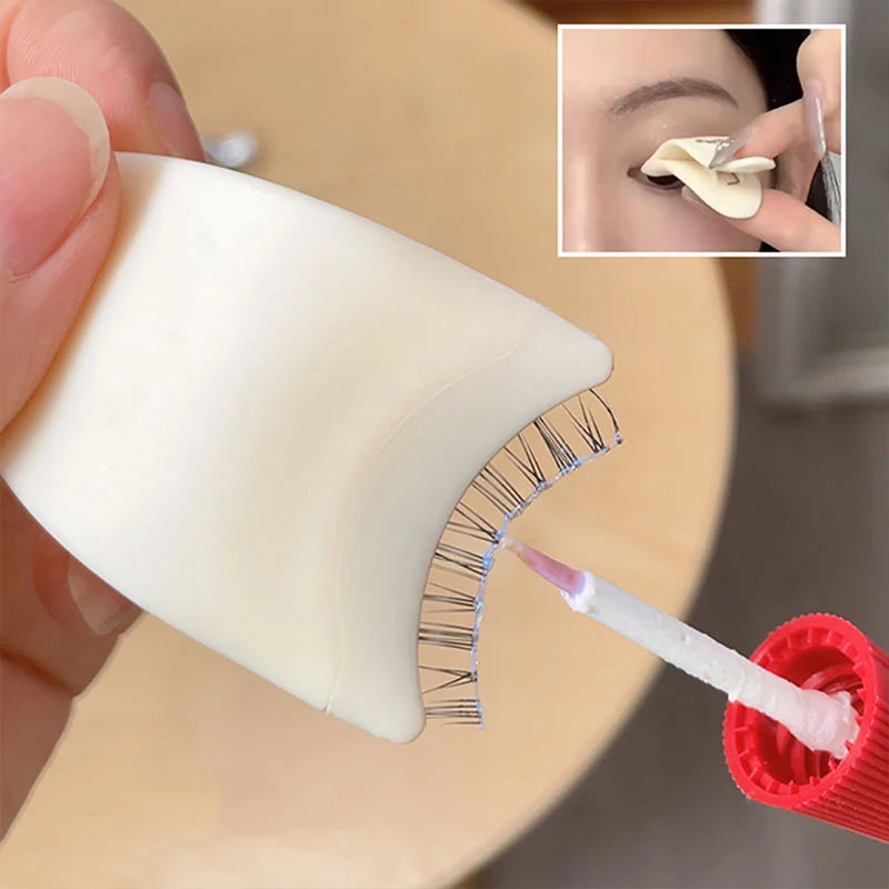 Factory price False Eyelash Applicator Mascara EyeLash Curler Eye Lash Fake Clip Tool