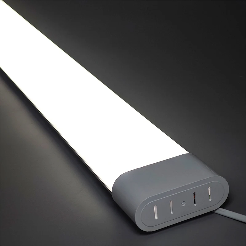 High Lumen Super Bright Energy-saving Fluorescent Lamp Strip Office Light Purification Led Batten Lamp