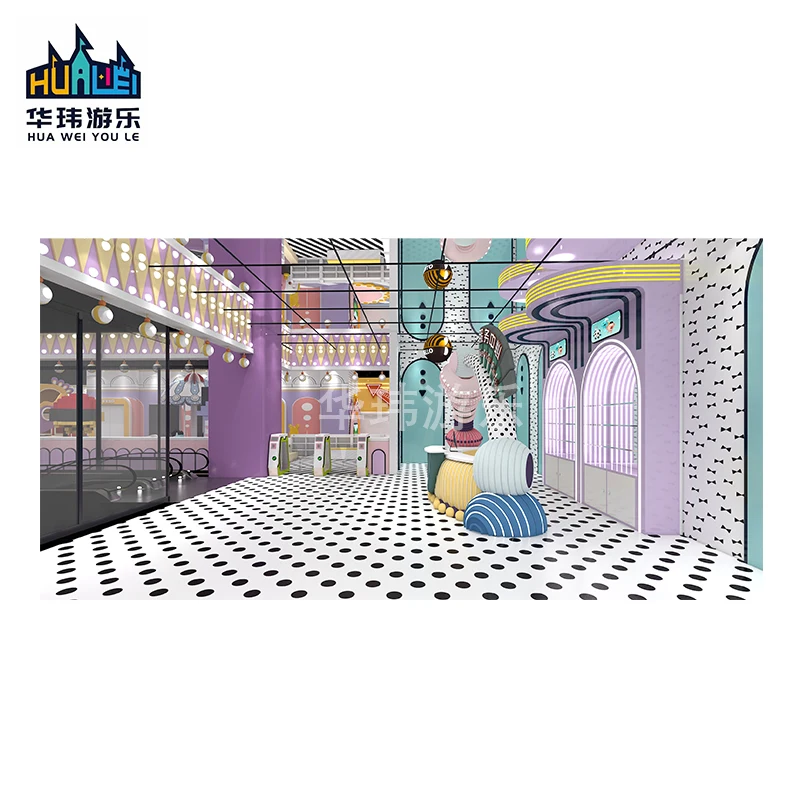 2024 Hot Selling Kids Indoor Playground Equipment for Adventure Park