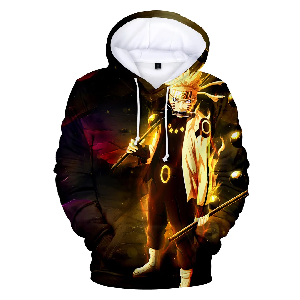 2021 Fashion Streetwear Hip Hop Pullover Hoodie Narutoes Anime Costumes Hoodie