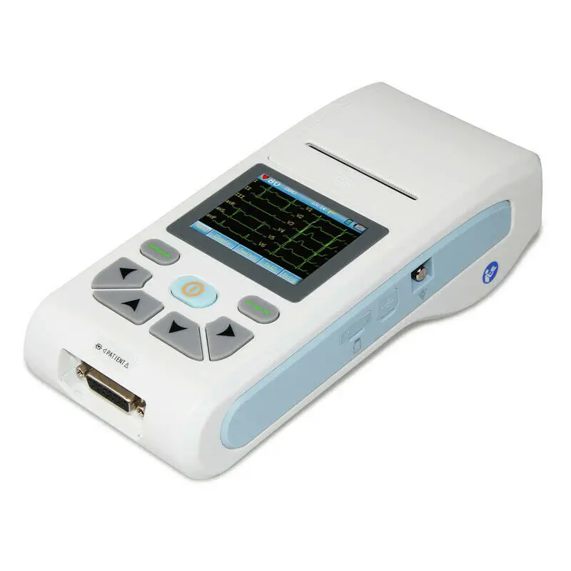 CONTEC ECG90A touch handheld ecg monitor electrocardiography machine ekg ecg machines home ecg devices software