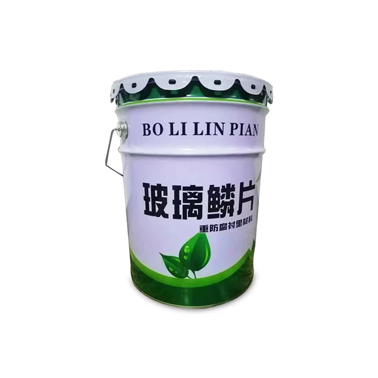 Good Quality Fireproof Waterproof Epoxy Paint Glass Flake Mastic For Construction