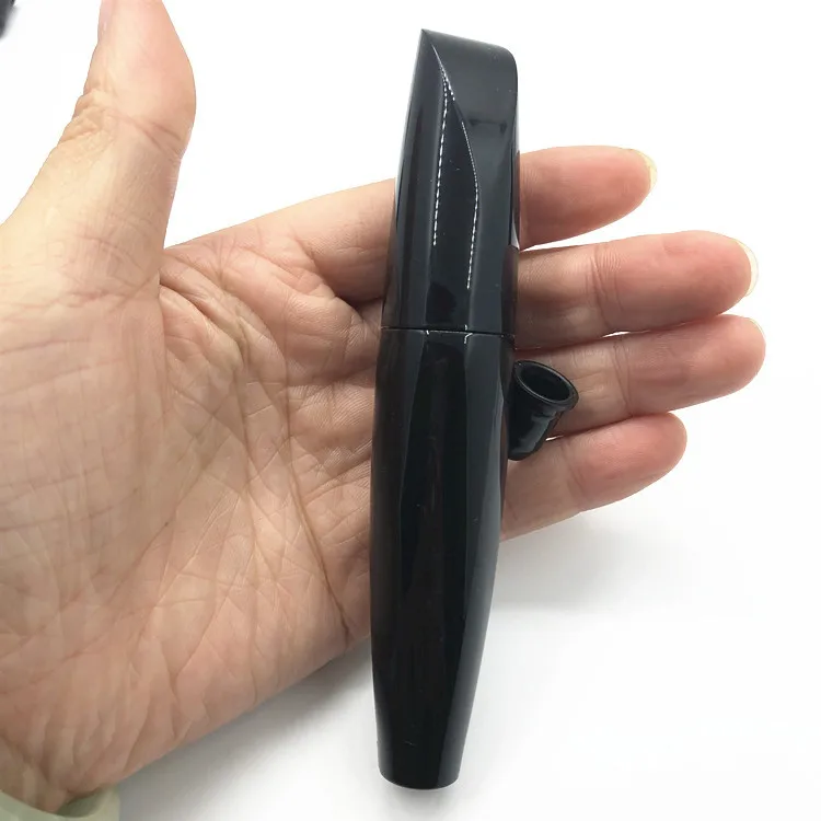 
Latest fashion in stock 15ML DIY empty shiny black mascara bottle/container with brush 