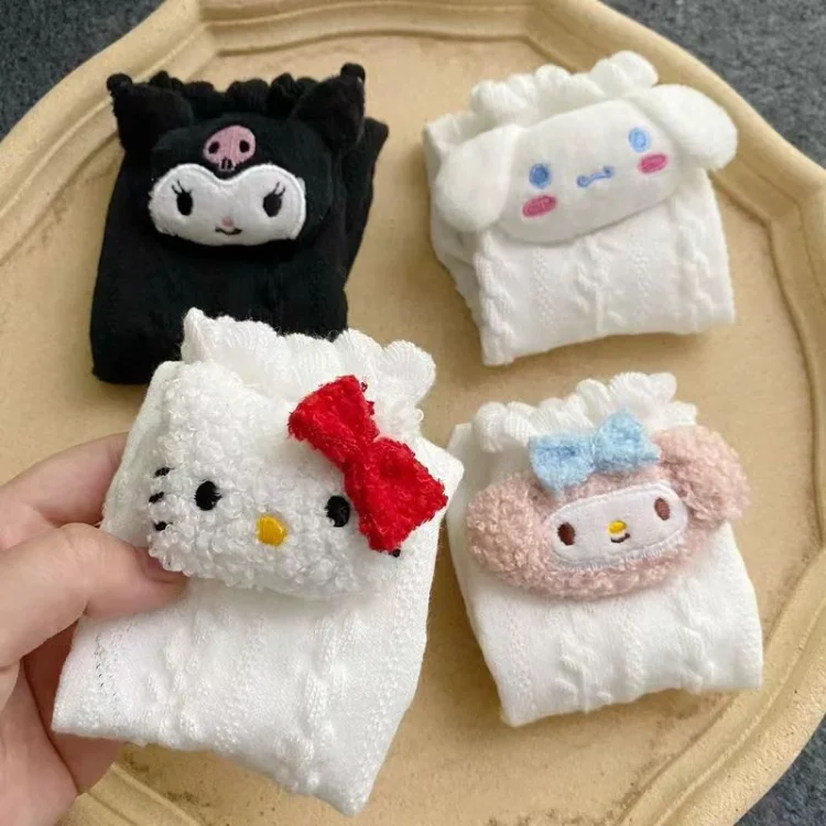 HY-1866 New 2023 Thin Style Cat Cartoon Socks Summer Women Comic Japan Fashion Movie Cotton JK Sock Girl