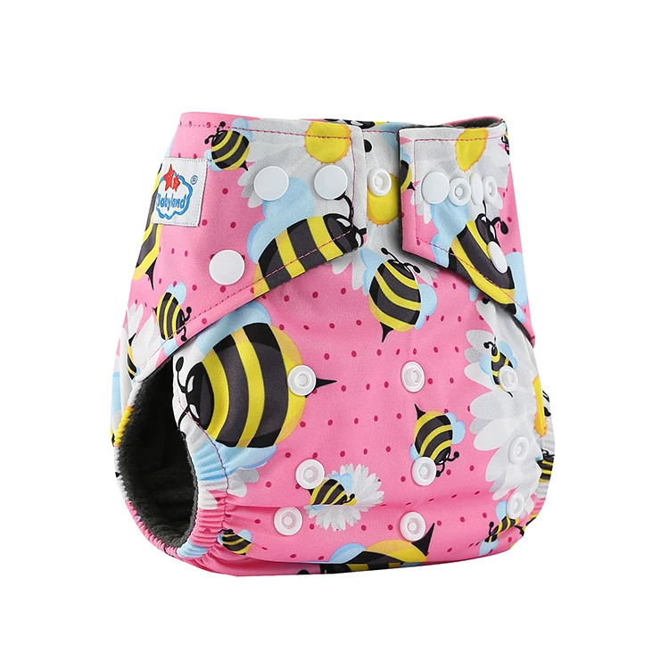 Washable Reusable Cloth Nappies Bamboo Eco Baby Diaper Bamboo Cloth Nappies