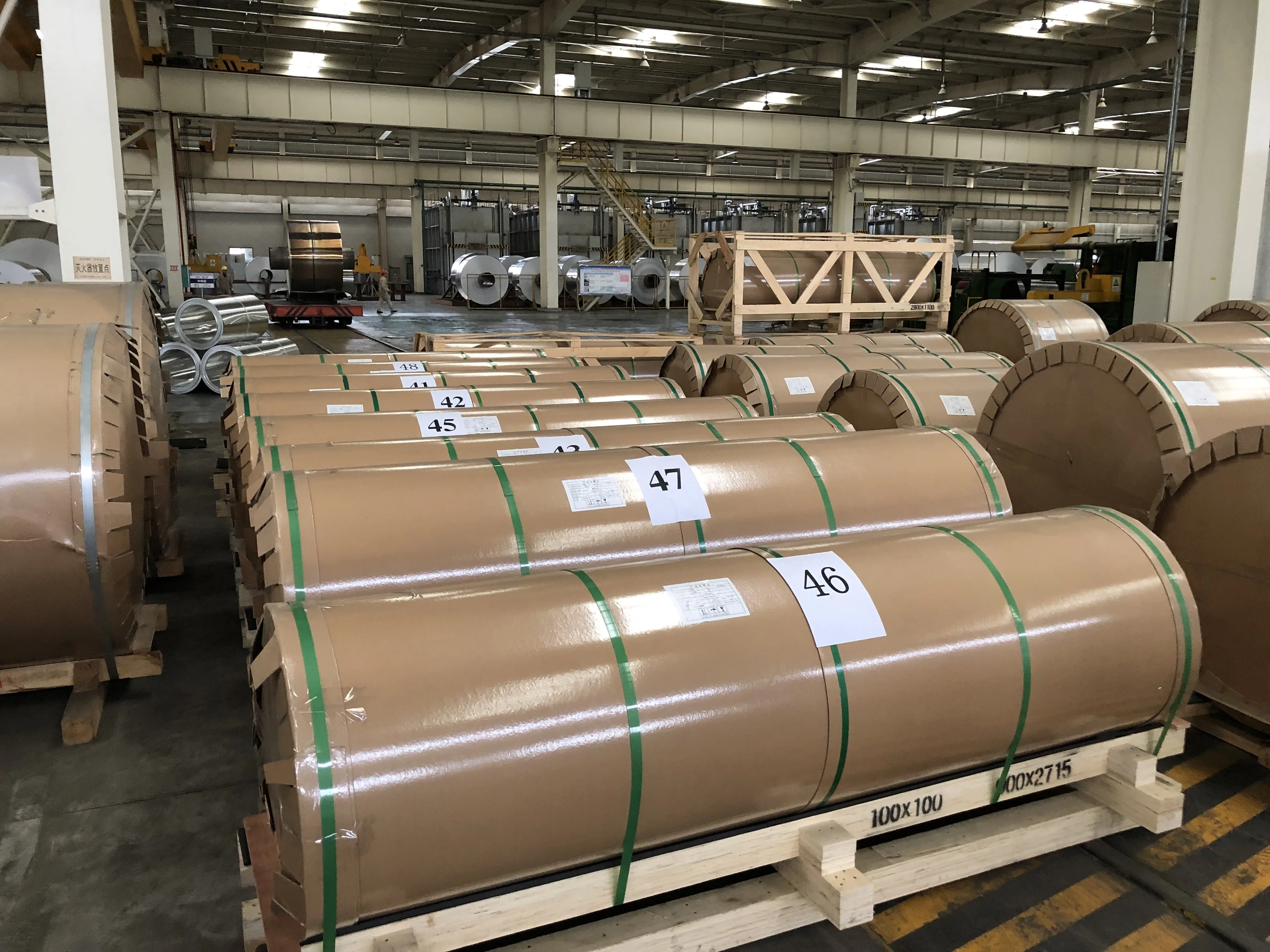 3003 extra wide aluminum coil stock for truck body roofing sheet