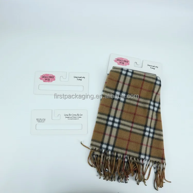 Recycled Cardboard Clothing Organizer Rectangle Blanket Paper Hanger for Display