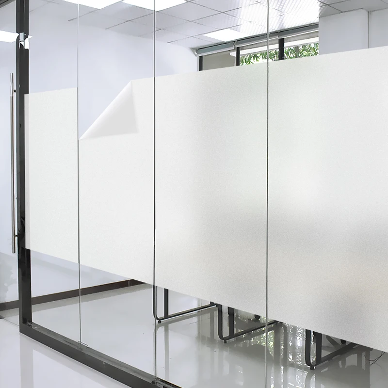 frosted static glass window film, office decorative window stickers, PVC self-adhesive glass protective film