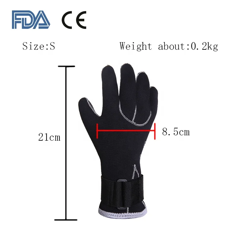 3 мм, губчатые нейлоновые перчатки для серфинга и рыбалки, теплые перчатки для дайвинга