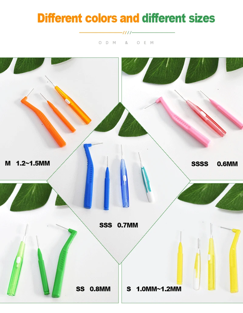 Richsource Interdental Brush Extra tepe Supersoft Dental Brush for Teeth Cleaning