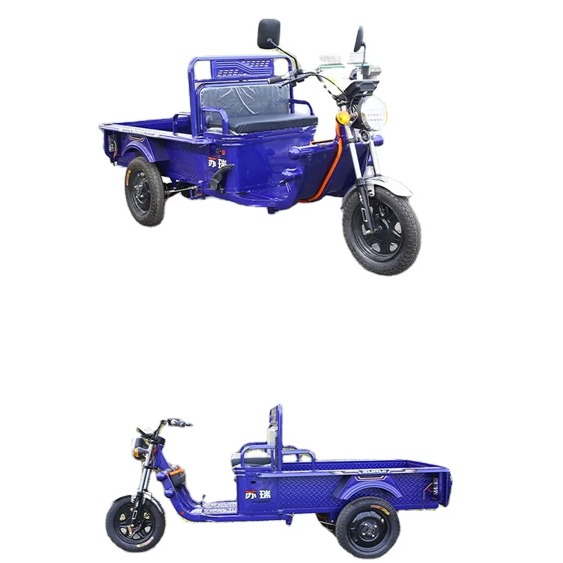 Electric Tricycles Motorcycle Motor 300Cc Used Industrial Diesel Dumping Scooter Combustible 200 1000W Heavy Led Cargo Tricycle
