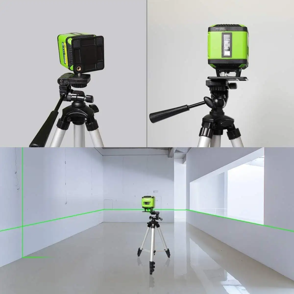 Установка для пола HueparFL360G лазер с зеленым лучом и режимом переключения линий укладки плитки лазерный нивелир квадратным выравниванием