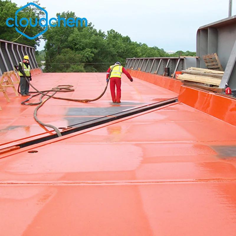 Polyurea high strength paint anti-explosion