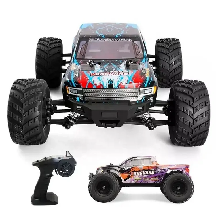 Лидер продаж HBX VANGUARD 903A RTR 1:12 2 4 г 4WD Monster Truck Быстрый пульт дистанционного управления Радиоуправляемая модель грузовика