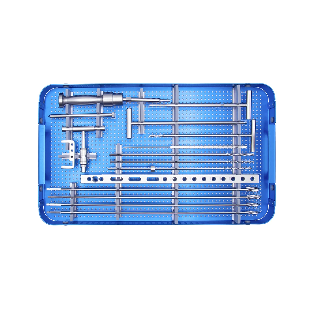 Orthopedic Surgical Instruments Tibial Intramedullary Interlocking Nail Instrument Set