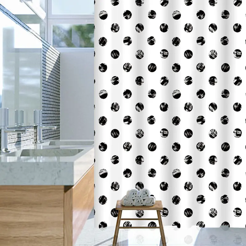 Mildew Blue Extra Long Shower Curtain Liner Clear Custom Hookless Shower Curtains