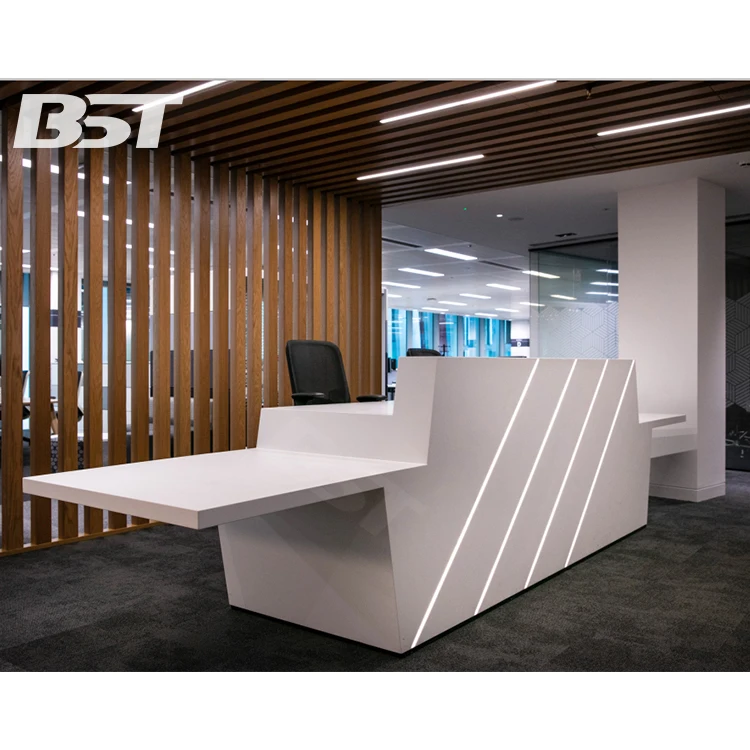 Fashion Beauty Salon cashier counter table company beauty salon Front reception desk