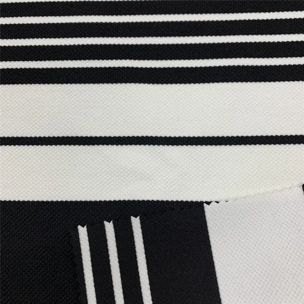 Heavy Polo Pique Fabric Ponte Roma Fabric For Shirt Rayon / Polyester Fabric