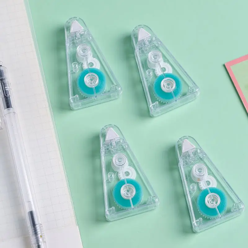 Ins Erasable Point Glue Correction Tape Fresh Double-sided Sticky Geometric Modeling Tape Correction Ultra-thin