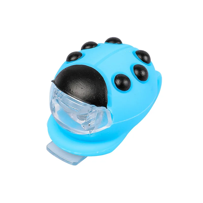 Ladybug Glow-in-the-Dark Balance Lights Modified Night Riding Warning Slider Safety Headlights for Parties