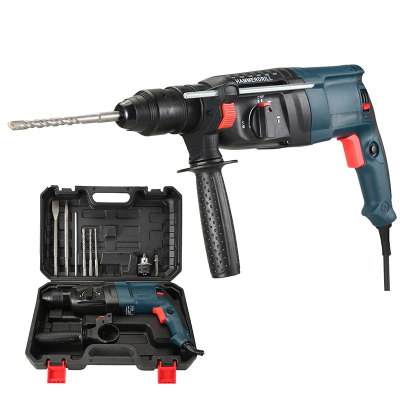 High power industrial grade impact drill, lightweight electric hammer and electric pickaxe
