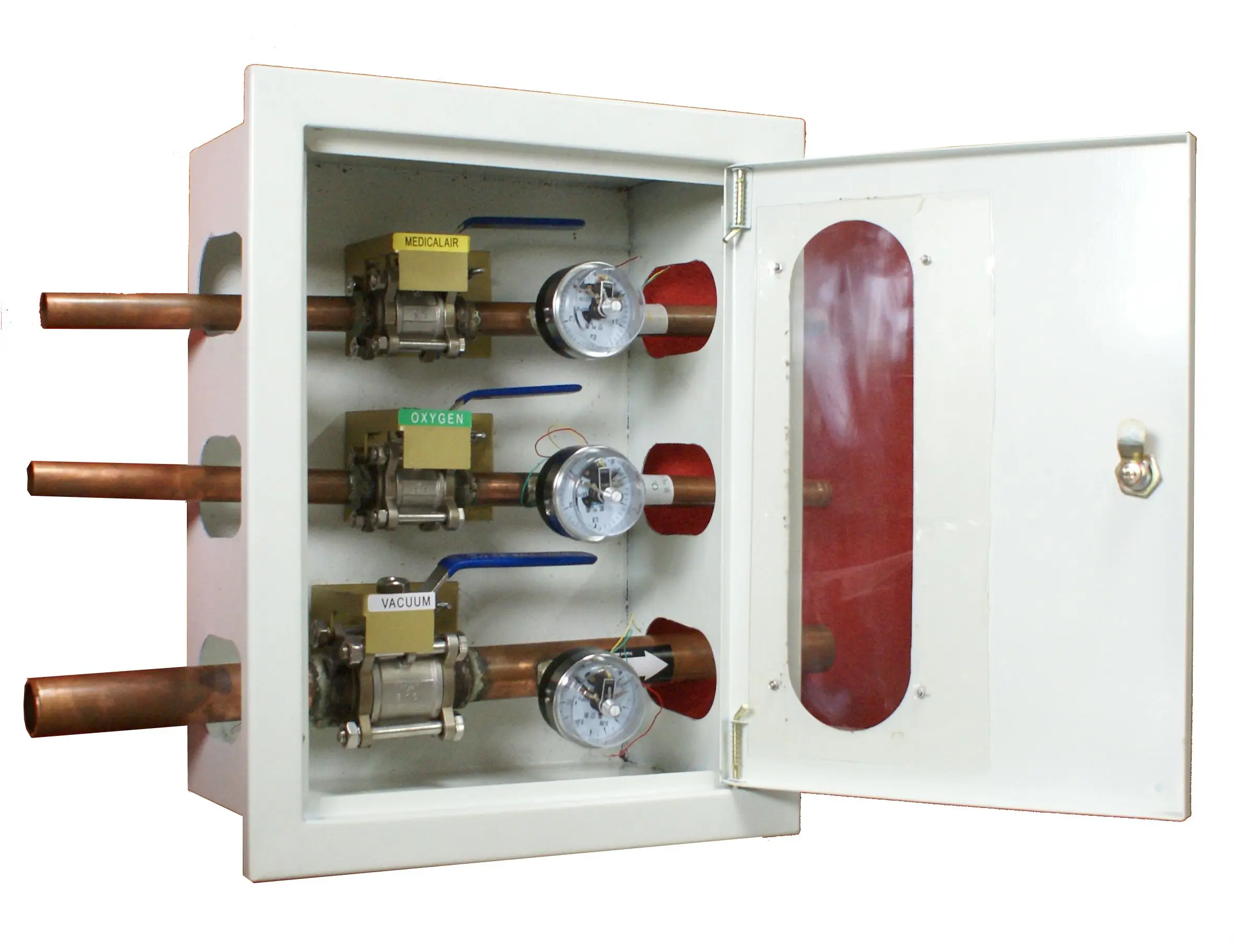 AVSU Medical Gas Zone Valve Box 4 Gases Area Valve Service Unit AVSU