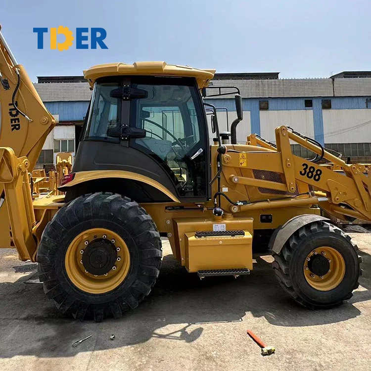 TDER Mini NEW Excavators Front Loader with Backhoe Zt388